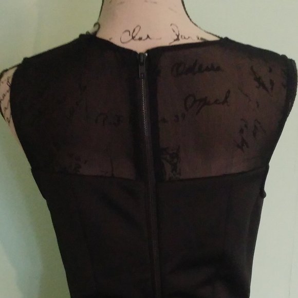 NWT W118 BY WALTER BAKER BLACK GRADY DRESS SZ SM - Picture 5 of 6